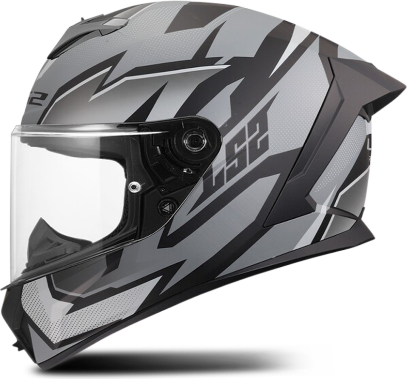 Helhjelm LS2 FF820 Rapid III Xtrem Svart/gråS