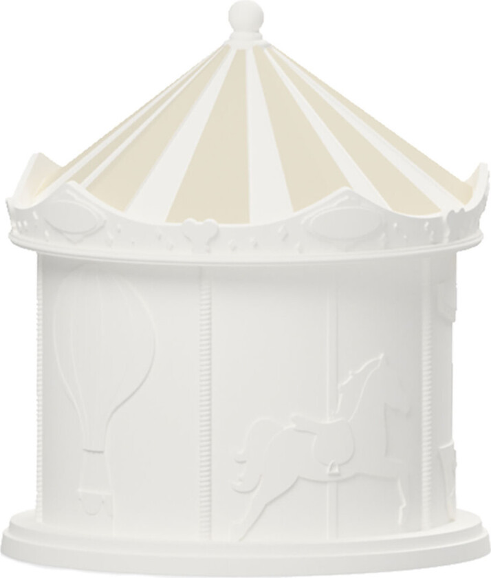 Nattlampe - Carousel - Off White - - OneSize - Nattlampe