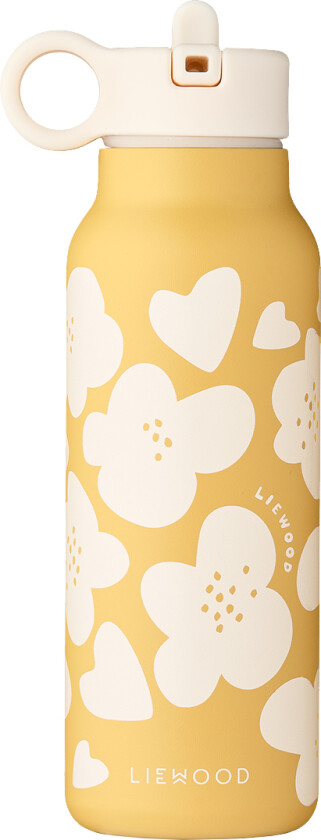 Drikkeflaske - Falcon - 350 ml - Flower/Lemon Yellow - - OneSize - Drikkeflaske
