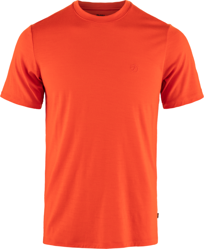 Men's Abisko Wool SS Flame Orange XL, Flame Orange