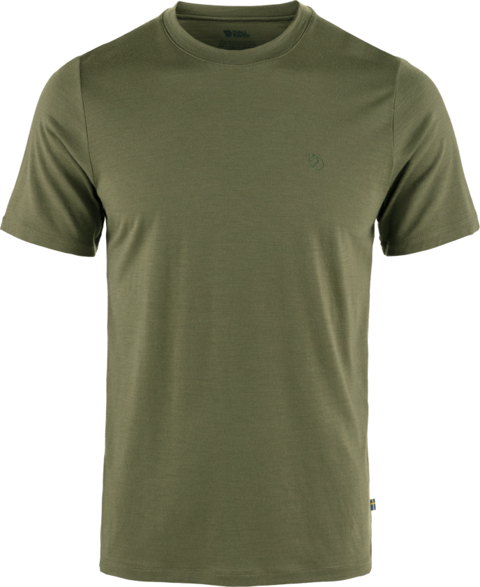 Men's Abisko Wool Ss Laurel Green M