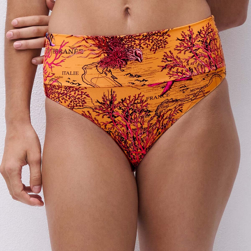 Icon maxi-bikinitruse, oransje, Størrelse: 40, Kvinner