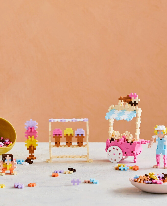 Learn To Build Ice Cream Shop - Pink - ONE SIZE