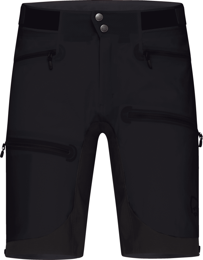 Men's Falketind Flex1 Tech Shorts Caviar S, Caviar