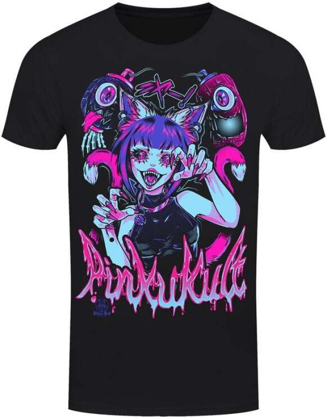 Goth T-skjorte - Nekomata - S til 3XL - Herrer - svart