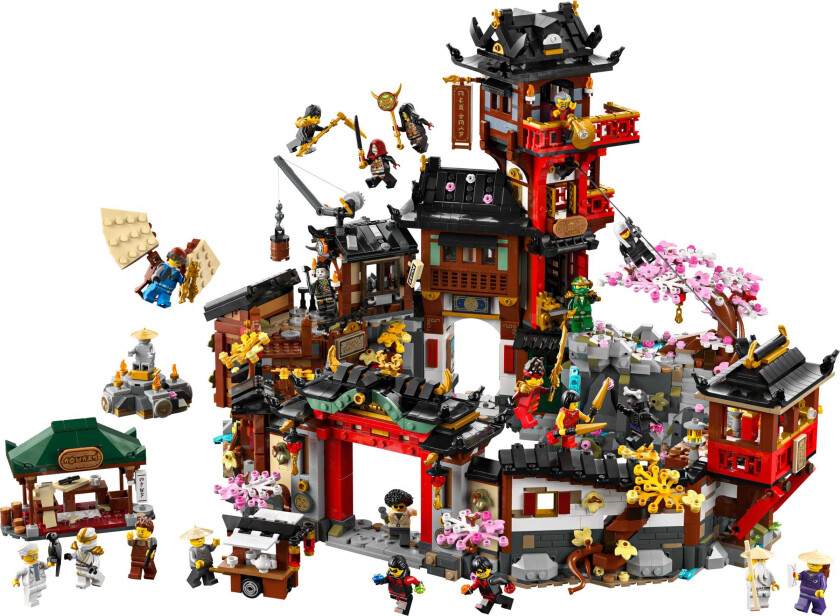 Ninjago 15-årsjubileumssett med Gamlebyen 71861
