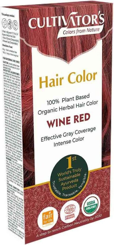 Hair Color Wine Red