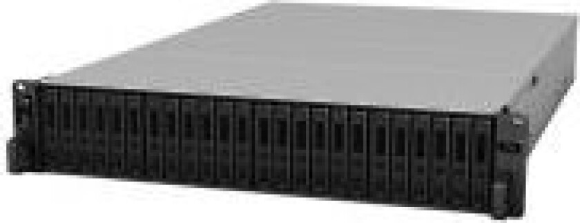 FlashStation FS3600 - NAS-server - 24 brønner - kan monteres i rack - RAID RAID 0, 1, 5, 6, 10, JBOD, RAID F1 - RAM 16 GB - Gigabit Ethernet / 10 Gigabit Ethernet - iSCSI støtte - 2U