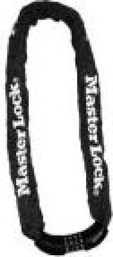 No. 8392 - Chain with integrated lock - kombinasjoner - multippel tallskive - svart
