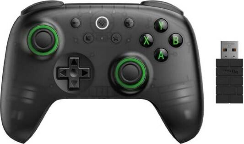 Ultimate 2C 2.4G - Hall Effect - PC - Transparent Black - Wireless Controller - Android