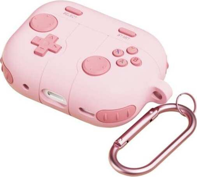 Silikondeksel i spillkontrolldesign til AirPods Pro 3 – Rosa