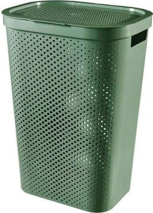 Green Curver laundry basket
