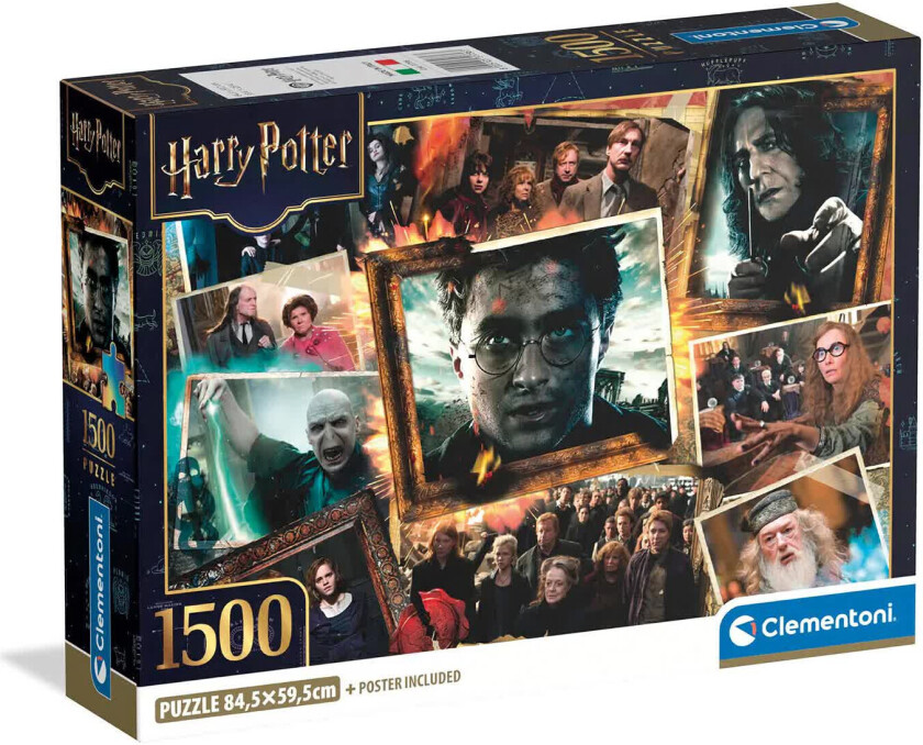 High Quality Collection Puslespill - 1500 brikker - Harry Potter