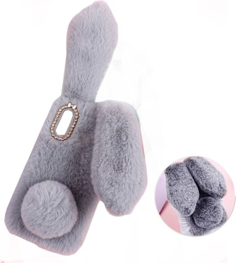 Bunny Samsung Galaxy A20e deksel - Lysegrå