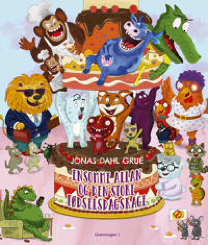 Ensomme Allan og den store fødselsdagskage