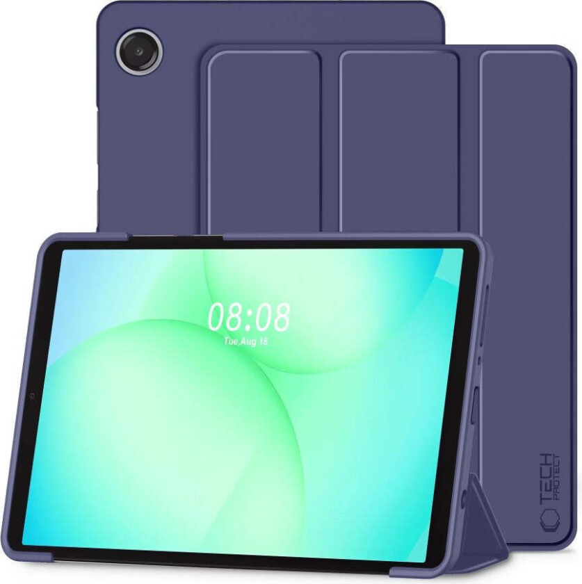 Samsung Galaxy Tab A11 / A9 Tech-Protect Smartcase Flip Deksel - Blå