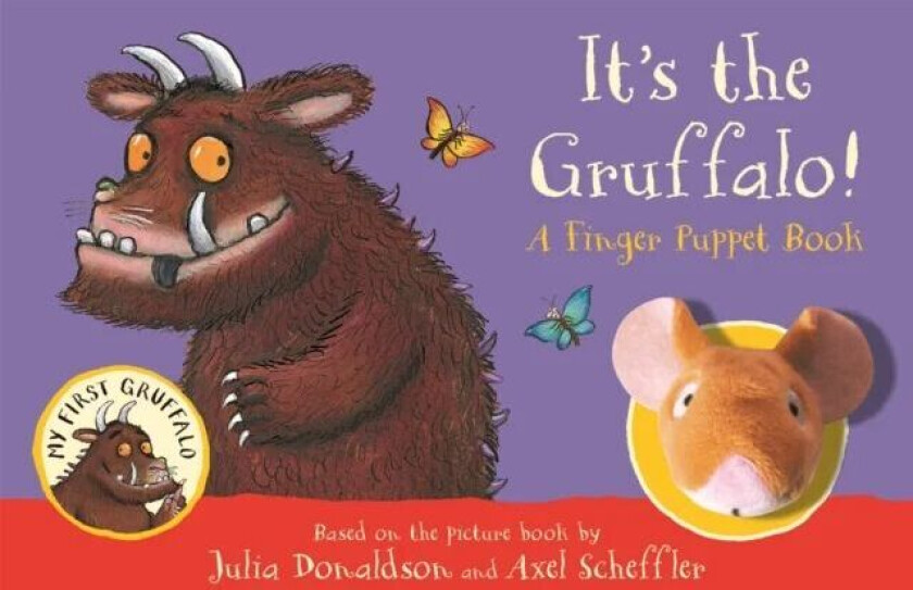 It's the Gruffalo! A Finger Puppet Book av Julia Donaldson