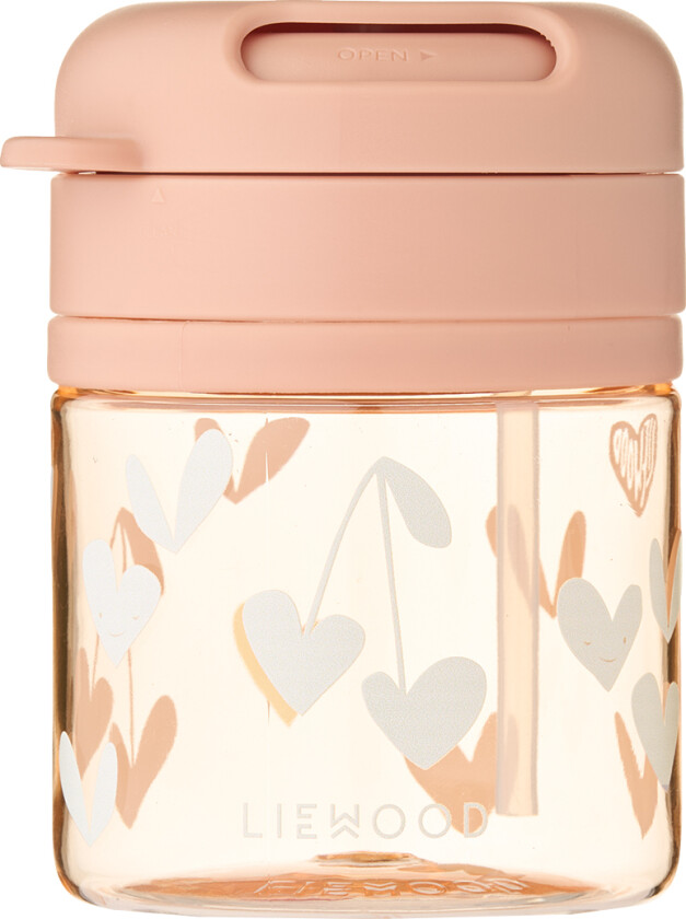 Kopp m. Sugerør - Pavia - 280 ml - Sweethearts/Pale Tusc - - OneSize - Kopp