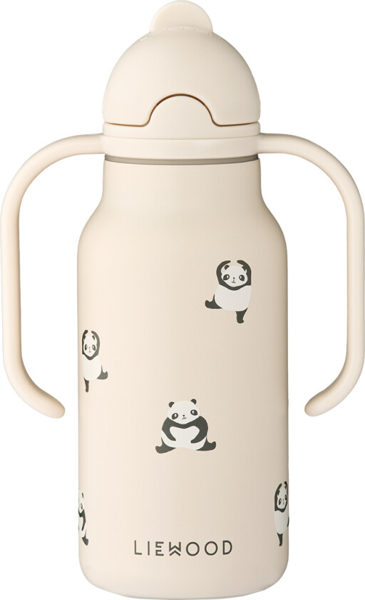 Drikkeflaske - Kimmie - 250 ml - Mini Panda/Sandy - - OneSize - Drikkeflaske