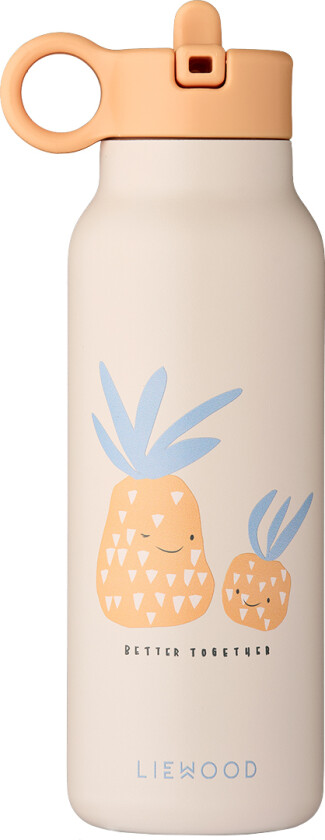 Drikkeflaske - Falk - 350 ml - Pineapple/Sandy - - OneSize - Drikkeflaske