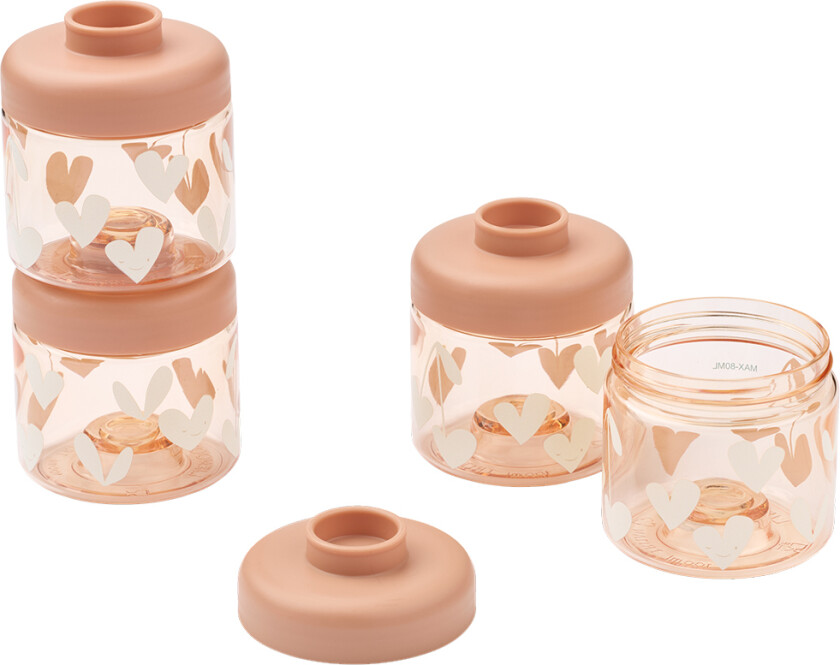 Oppbevaring - Dominique Mat Tritan Esker - 100 ml - 4 st - - OneSize - Oppbevaring