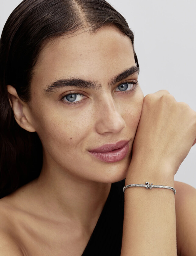 Bilde av Snake Mini Charm - Silver - ONE SIZE