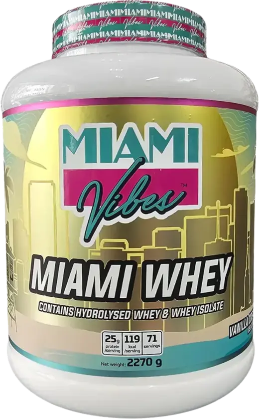 Miami Whey Hydrolysed/Isolate - 2270g - Vanilla Cream