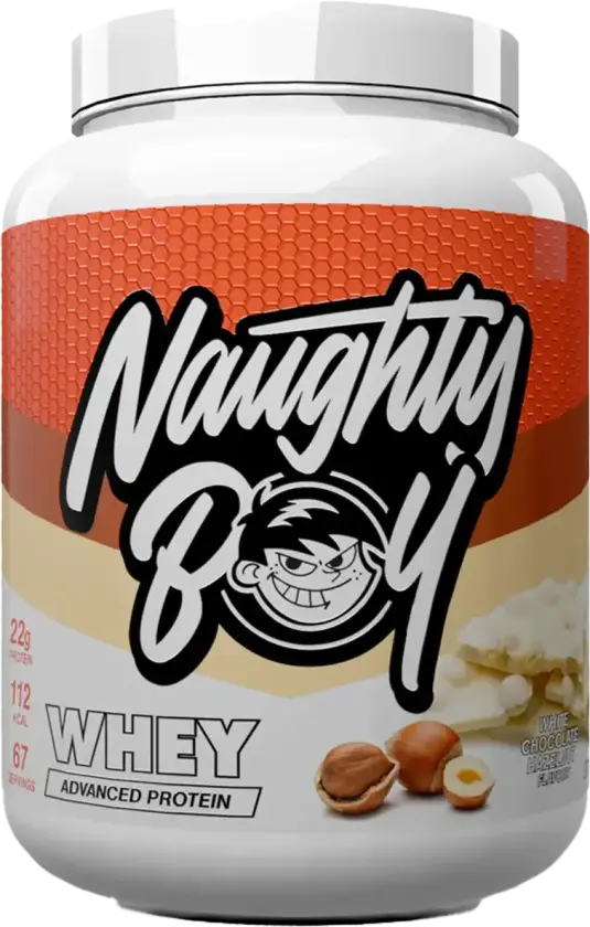 Naughty Boy Advanced Whey Protein - 2010g - White Chocolate Hazelnut