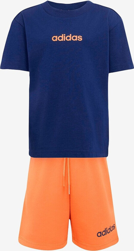 T-skjorte + joggeshorts LK Lin T-set - Blå