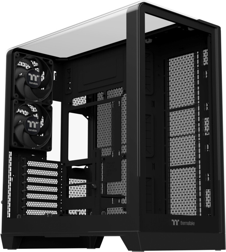 View 390 TG Mid Tower Kabinett - Mini ITX, MicroATX, ATX - Svart