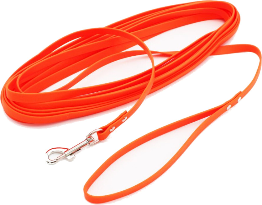 BioThane® søkebånd, fluorescerende oransje - 10 m lang, 13 mm bred