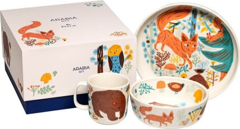 Bilde av Poppoo barneservise 3 deler Venner