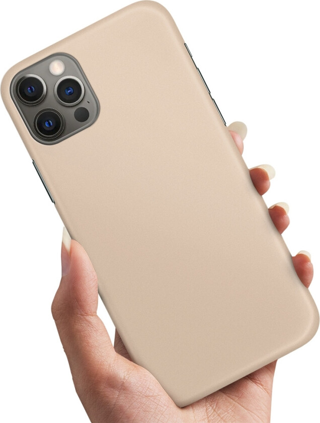 iPhone 15 Pro Max - Deksel/Mobildeksel Beige