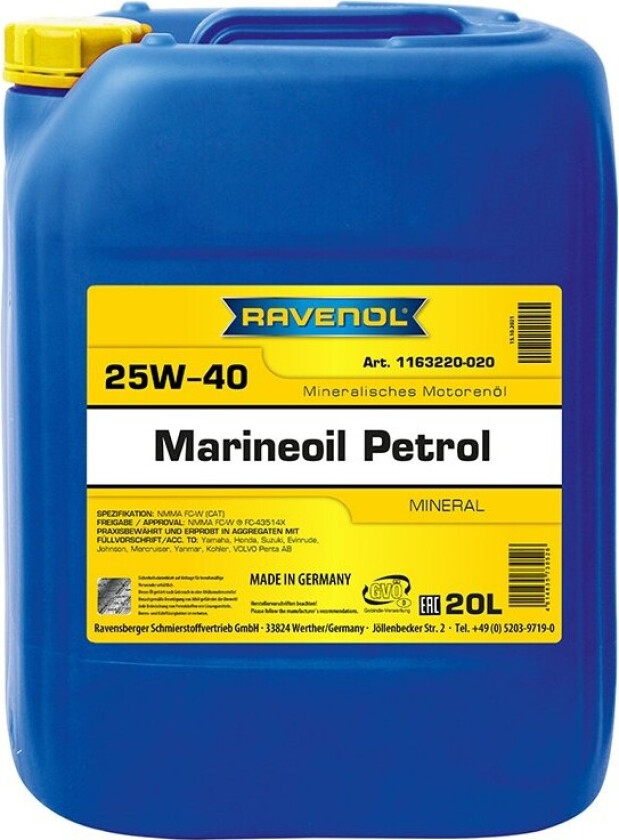 Motorolje RAVENOL 1163220-020-01-999