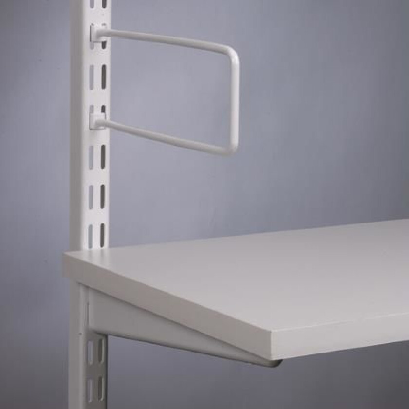 465016 Bokstøtte for veggskinne, 2-pakning