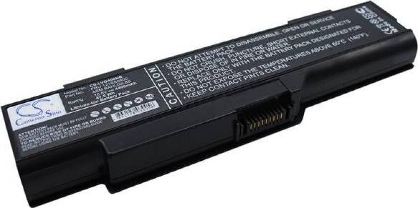 Batteri til bærbar PC for Lenovo 3000 G410, 3000 G400 14001, 3000 G400 2048 og andre.