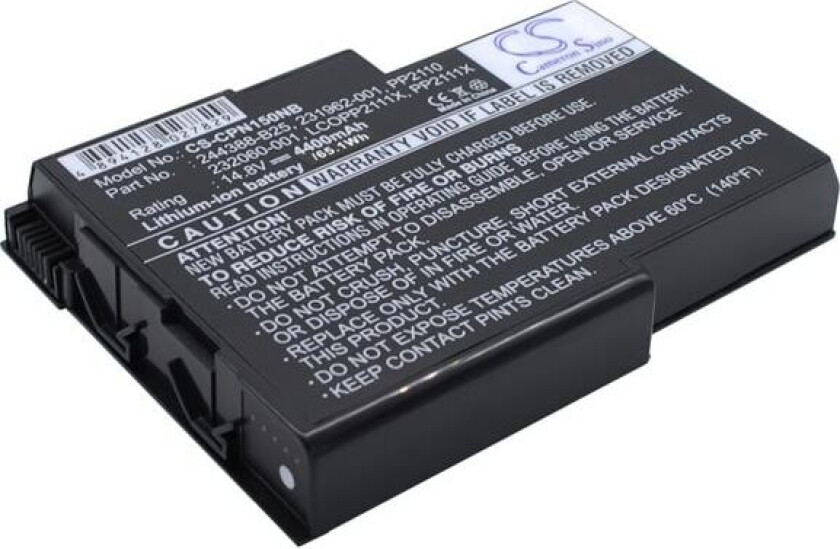 Batteri til bærbar PC for Compaq EVO N150