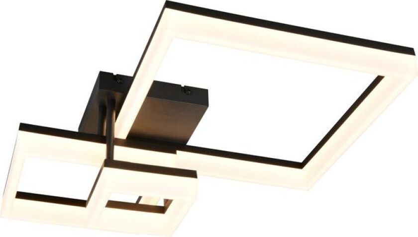 Taklampe TRIO Camino - 3 lamper, Matt svart