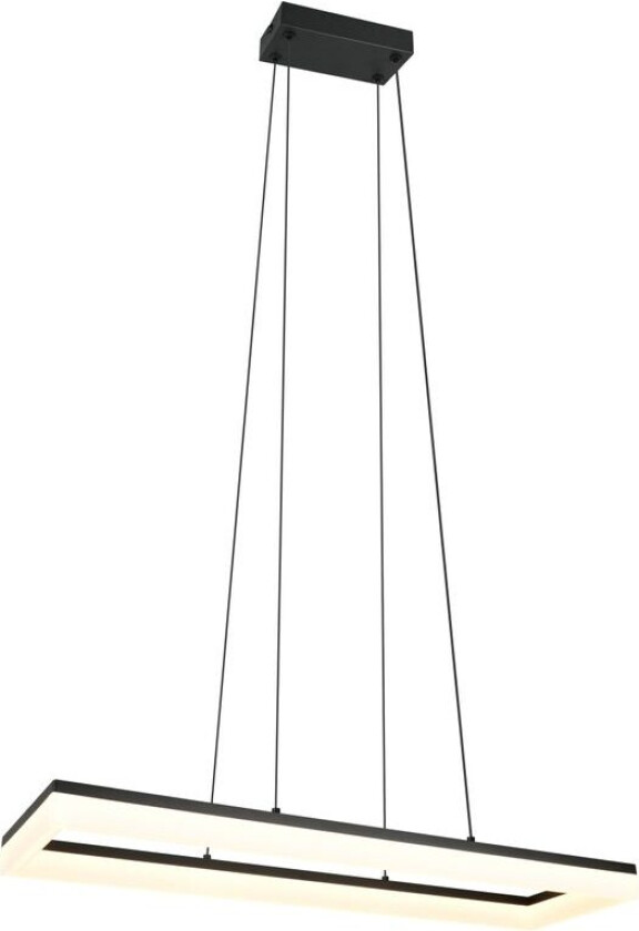 Pendellampe TRIO Camino - Matt svart