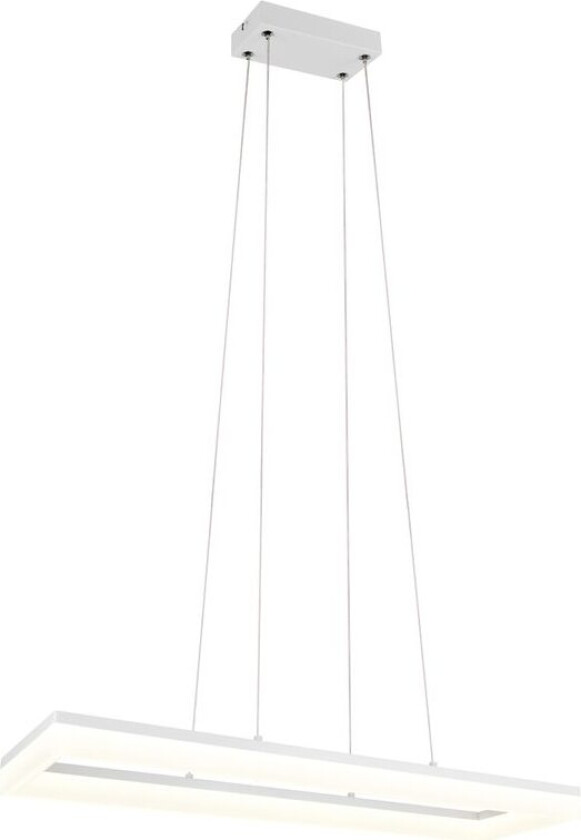 Pendellampe TRIO Camino - Matt hvit