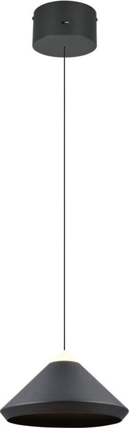 Pendellampe TRIO Laguna - 1 lampe, Matt svart
