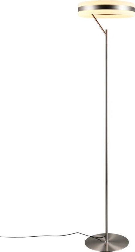 Gulvlampe TRIO Dios - Børstet stål