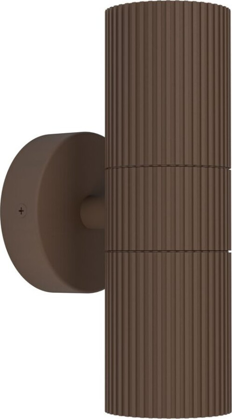 Utvendig vegglampe Tomelloso med 2 lamper - Rustfargede