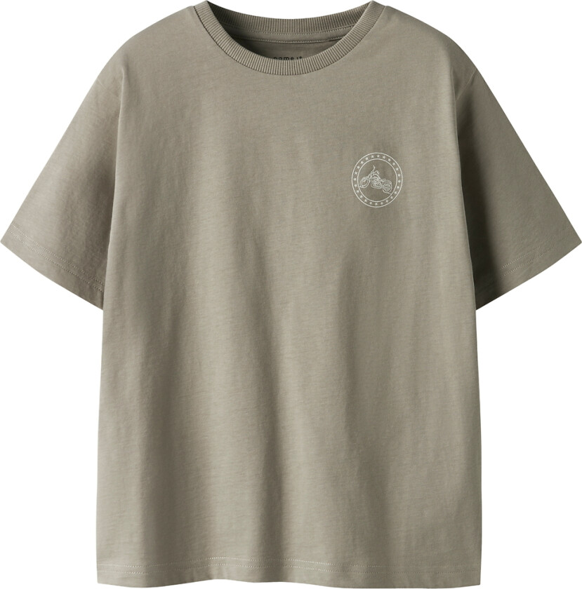 T-skjorte - NkmBoone - Vintage Khaki - - 6 år (116) - T-skjorte