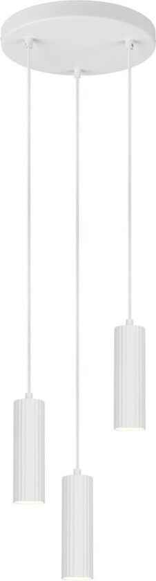 Pendellampe TRIO Soka - Matt hvit