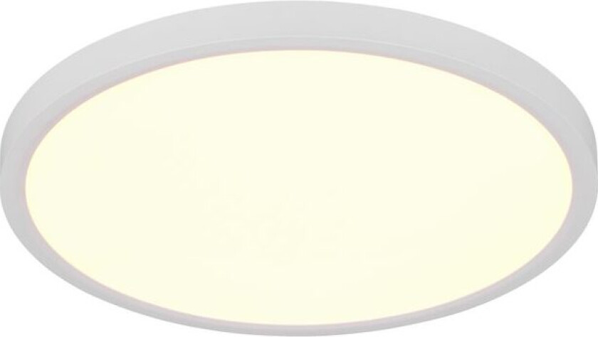 Taklampe TRIO Draco - 40 cm, Matt hvit