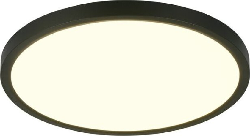 Taklampe TRIO Draco - 40 cm, Matt svart