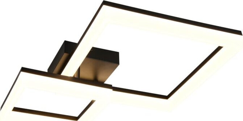 Taklampe TRIO Camino - 2 lamper, Matt svart