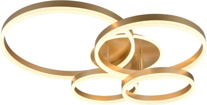 Taklampe TRIO Drake - Gull