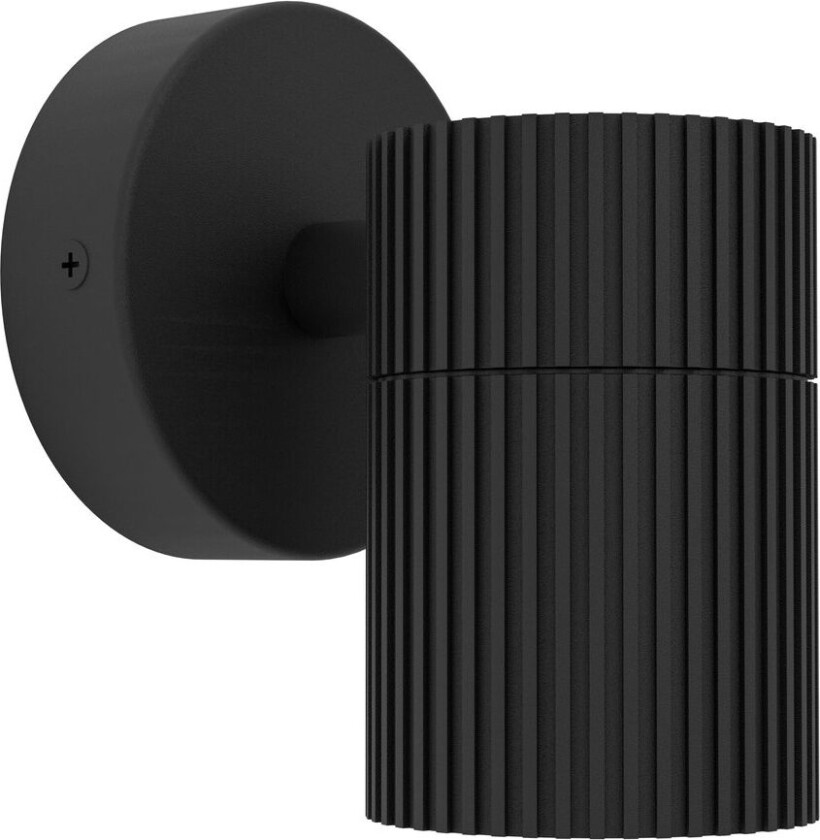 Utvendig vegglampe Tomelloso - Sort